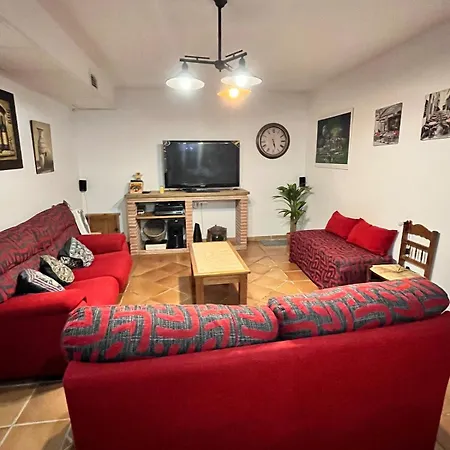 Basement With Barbecue And Patio Holiday home